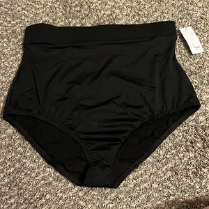 New Cacique High Waisted Black Swimsuit Bottoms